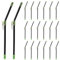 NIYATA 20 Pcs Anti Tangle Boom, Fischer Zubehör, Fischen Zubehör, Fischer Zubehör zum Angeln, Angelzubehör Anti Tangle Boom, Fishing Anti Tangle Boom Set