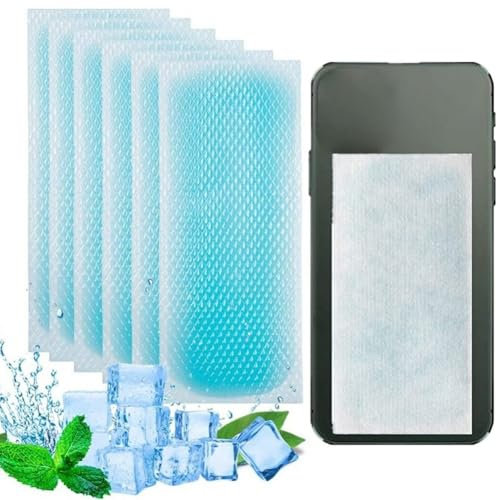 Muteitt 50 Pcs Cooling Patches for Fever, Headache and Migraine Relief Soft Gel Sheets, Fever Patch for Kids, Tension/sinus, Headache Relief Prevention