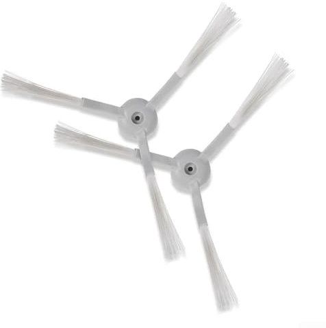 Bulevisiter Lot de 2/6 brosses latérales de rechange pour ROWENTA pour robot Explorer 60 ZR740003 Series (2 pièces)