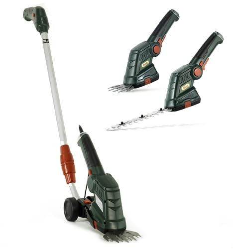 Webb Cordless 2-in-1 Grass Shear & Mini Hedge Trimmer with Telescopic Pole – 7.2V Lightweight Garden Starter Tool for Edging, Trimming & Hard-to-Reach Areas