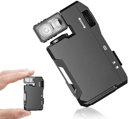 Qvhgnxcm 400 Lumens Keychain Torch, USB-C Rechargeable EDC Lamp with Magnetic Base, Compact RGB Flashlight for Working, Cycling, Running, and Safety Warning Emergency (Green)