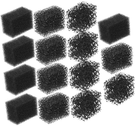 SMASOLO 15 Piezas Esponjas de Maquillaje Teatral para Halloween Realistas de Cicatrices y Moretones Esponjas Reutilizables para Disfraces y Escena