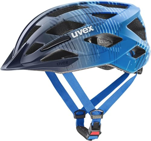 uvex air Wing 2 cc - Leichter Fahrradhelm für Kinder - individuelle Größenanpassung - erweiterbar mit LED-Licht