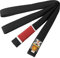 Ju-Sports Brazilian Jiu-Jitsu Gürtel - schwarz, Baumwolle I Kampfsport Gürtel Für BJJ I Mehrfach gesteppt I Ca. 4,5 cm breiter Martial Arts Gürtel I A4
