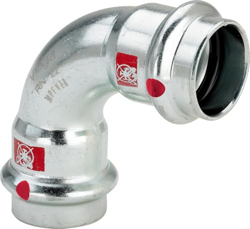 Viega 1116 – Kurve 90 Grad Prestabo 1116 Durchmesser 22 mm Stahl