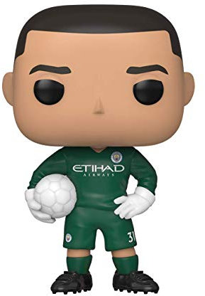 Funko Pop! Football: Manchester City-Ederson Santana De Moraes - Manchester City FC - Vinyl-Sammelfigur - Geschenkidee - Offizielle Handelswaren - Spielzeug Für Kinder und Erwachsene - Sports Fans