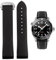 FOUUA Uhrenarmband für Omega Silikon Gummi Uhrenarmbänder 20mm 22mm Sanft Wasserdicht Sport Ersatz Faltschließe Armbänder Original Uhrenarmband Omega Seamaster SpeedMaster De Ville