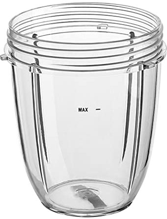 Joyparts Tassen für Nutribullet 600 W & 900 W 1200 W 18oz farblos