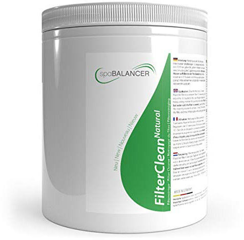 SpaBalancer FilterClean Natural New 950g, umweltfreundlicher Spezialreiniger für Whirlpoolfilter
