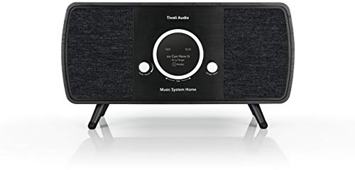 Tivoli Audio Music System Home Gen 2 Wi-Fi/AM/FM/Bluetooth Hi-Fi System (Black Ash/Black)