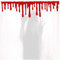 Halloween Aufkleber Dekoration Sticker Blutige Hände Füße Blut Blutspur Horror Grusel Folie für Kfz Auto Fenster Wintergarten Party Zubehör (KX051 Blut)