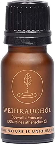 Nature is Unique Weihrauch-Öl MAYDI - 100% laborgeprüfte Reinheit - nachhaltige Premiumqualität aus fairer Wildsammlung - stärkt und harmonisiert (Boswellia frereana) (10ml)