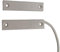 Glac Store® Weißer Magnetkontakt versenkbar Universal 53 mm für jede Art von Zentrale Alarmanlage Diebstahlsicherung verkabelt für Fensterrahmen Drahthalter 85 cm lang