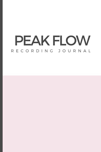 Peak Flow Recording Notebook