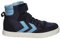 HUMMEL Slimmer Stadil HIGH JR Sneaker, Black Iris 217937, 29 EU