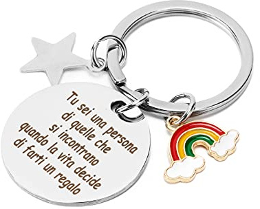 Regalo Amica Regalo Collega Donna Idee Regalo Migliore Amica Idee Regalo Originali per Amica Portachiavi Amicizia Donna Regalo Mamma Papà Compleanno Regalo Maestra Regalo Coppia Regalo Laurea Sorella