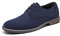 Bruno Marc Anzugschuhe Herren Wildleder Schnürschuhe Klassischer Business Derby Formell Business Casual Schuhe,Size 45,Marine,URBAN-08-E
