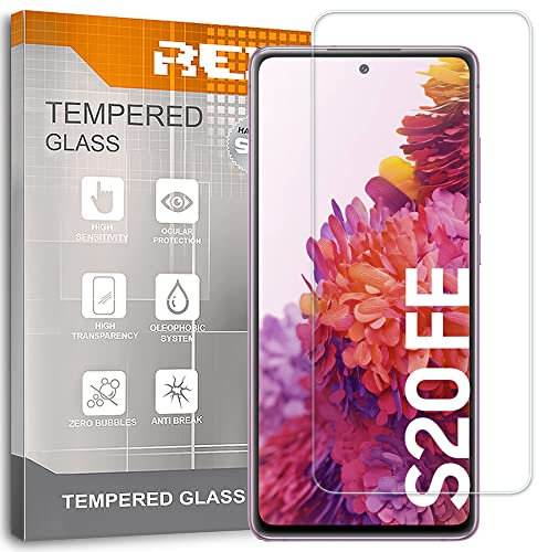 3X Protector Pantalla para Samsung Galaxy S20 FE, Cristal Vidrio Templado Premium