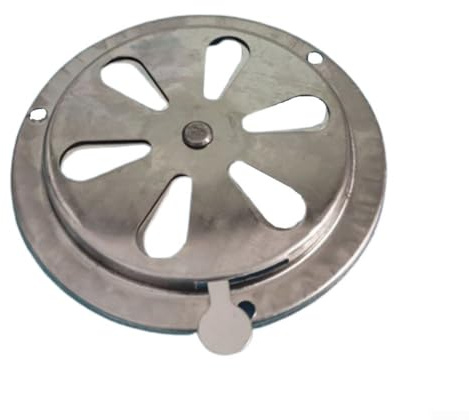125mm Adjustable BBQ Grill Smoker Exhaust Vent Stove Air Vent Damper, BBQ Grill Smoker Exhaust(2PCS)
