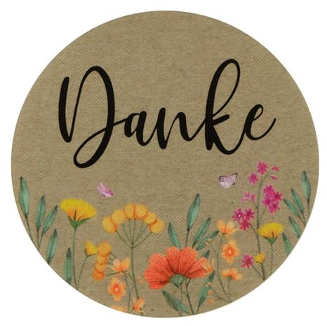 COLOFALLA 120pcs Dankeschön Aufkleber Danke Aufkleber für Umschläge Karte Einladungen Geburtstag Verpackung Hochzeitsaufkleber Vielen Dank Sticker Weihnachtssticker