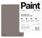 Hemway - Peel & Stick Sample for Our Chalk Based Furniture Matt Paint - Mushroom Brown | A5 Damage-Free, Accurate Colour Swatch | Test Our Chalky Matt Shabby Chic Finishes for Interior Decor