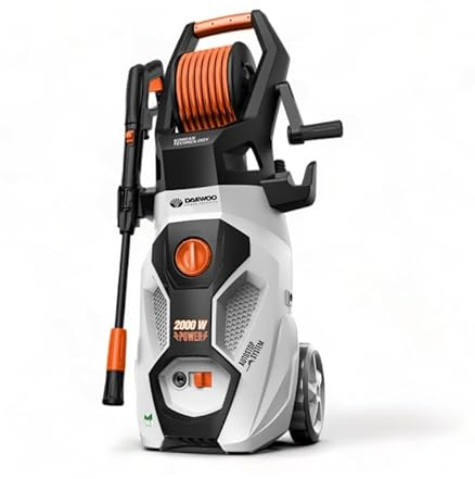 Nettoyeur Haute Pression DAEWOO 2000 W - 160 Bars, raccord Rapide, Accessoires - DAX160-2000W-HRL