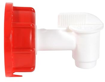 SANJOMA Garrafa Agua de 20L | Boca Ancha Con Grifo Y Tapón | Bidon Agua Apto Para Uso Alimentario Y Químico | Kit De Etiquetado | Deposito Agua Fabricado En Plástico HPDE | Bidones De Plastico