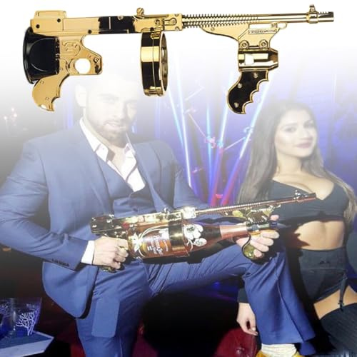 Pistolet à champagne, pistolet à alcool, pistolet pulvérisateur de bouteilles, pour fête d'anniversaire, festival de célébration, mariage, bar, pub, club, accessoires d'ambiance,NoLight