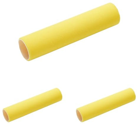 ProDec 9 inch x 1.5 Foam Paint Roller for an Ultra Smooth Finish and Fast Coverage Painting with Gloss and Satin Paints, Varnishes and Lacquers on Wood and Metal Surfaces Doors, Panels and Floors, 9