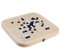 -Go-Brettspiel-Set – Kompaktes Faltbares Brettspiel, Klassisches Gomoku-Dame-Go-Spiel | Leicht Zu Verstauendes Holzbrettspiel Für Zwei Spieler Für Familientreffen, Lustige Partyaktivitäten Für Kin