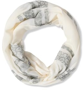 Cecil Damen Loop Schal mit Leo-Streifen