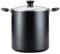 Tefal 2100092147 Non Stick Stock Pots 12qt T-FAL A92280 Specialty Total Nonstick Dishwasher Safe Stockpot, Black 12-Quart, Metal, 11.36 liters
