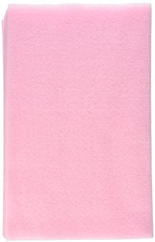 folia 520426 - Bastelfilz, mit feiner Wollqualität, 10 Blatt, 150 g/qm, 20 x 30 cm, rosa, klebefleckenfreie Verarbeitung - ideal für vielfältige Bastelarbeiten