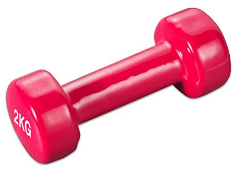 Trendy Sport Vinyl Hantel - Trendy Sport Gewicht - 1 Stück - 2,0 KG