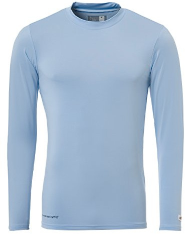 Uhlsport - Baselayer - T-shirt - Mixte Enfant - Bleu Ciel - 140 cm