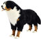 HANSA - Plüschtier Berner Sennenhund, 4 Beine, 125 cm