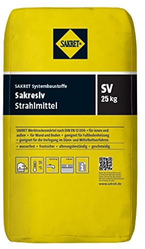 Sakret Sakresiv Strahlmittel SV Fein 0,20-1mm 25kg