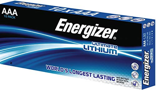 Energizer Pack de 10 batterias AAA/FR3 Lithium Special Compatibile