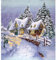 5D Diamond Painting Diamant Malerei Painting Bilder, Wowdecor Kabine Winter Schnee Landschaft Full Set Groß DIY Diamant Gemälde Malen Nach Zahlen