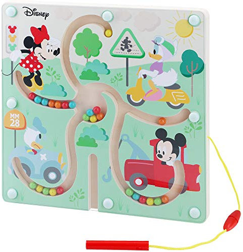 WOOMAX - Juegos de laberintos Juguete laberinto Cuentas madera y formas Abaco infantil para niños Juguete bebes 1 año Juguetes Montessori Motricidad Fina Regalos educativos niños 1 año