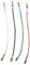 KERDEJAR 3/4PCS Universal Cartridge Phono Cable Leads Header Wires for Turntable Phono Headshell Accessories