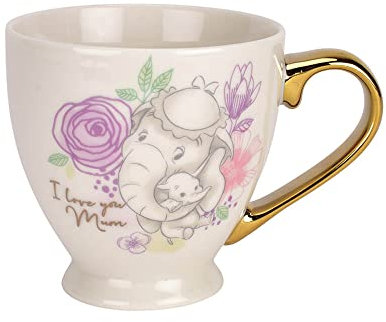 Disney Bone China Mug Gift Boxed - Dumbo I Love You Mum