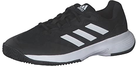 adidas Unisex Gamecourt 2 M Shoes-Low (Non Football), Core Black FTWR White Core Black, 45 1/3 EU