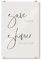 artboxONE Acrylglasbild 30x20 cm Typografie Spart Wasser - duscht zusammen - Bild Spruch Badezimmer Bio