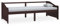 vidaXL Kiefernholz Massiv Tagesbett 3-Sitzer Sofa Bett Gästebett Schlafsofa Bettsofa Sofabett Holzbett Massivholzbett Bettgestell Dunkelbraun 90x200cm
