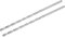 sourcing map HSS(High Speed Steel) Extra Long Twist Drill Bits, 5.5mm Drill Diameter 200mm Length for Hardened Metal Woodwork Plastic Aluminum Alloy 2 Pcs