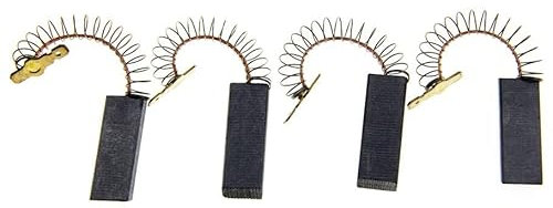 4Pcs Laminated Carbon Brushes Suitable for Bosch Washing Machine/Washer Dryers Classixx 6, Exxcel 7 1400