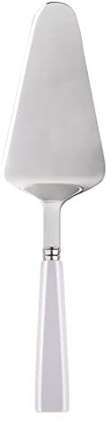 SABRE PARIS - Icône Cake Server - Cake Cutter Slicer - Pie Server - Premium Stainless Steel - White