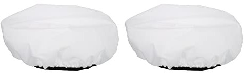 PATIKIL 17 42cm 2Pack Weich Diffusor Lampenabdeckung Tuch Diffusor Stroboskop Reflexionslampe Socke Für Blitzlicht Kosmetik Geschirr Fotografie Studio Weiß