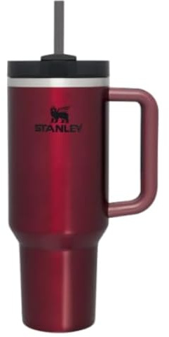 Stanley Quencher H2.0 FlowState 40 oz Tumbler - Rosewood Glow